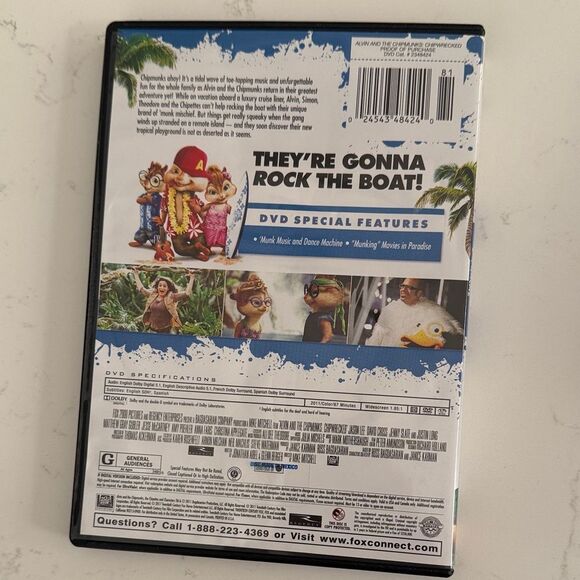 Alvin and the Chipmunks: Chipwrecked DVD - Picture 4 of 5